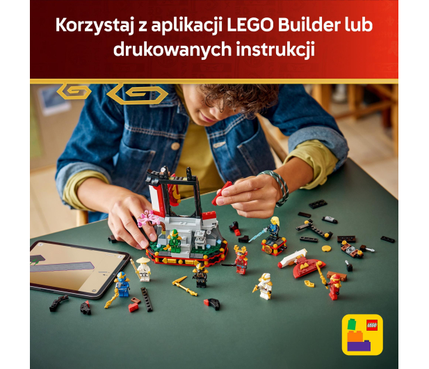 LEGO NINJAGO 71866 Ozdoba z postaciami ninja — 15-lecie - 1473545 - zdjęcie 9